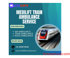 Medilift Train Ambulance in Allahabad is Equipped with the Top Medical Equipment