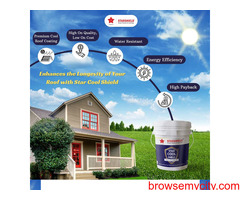 Sun Controlling Roof Coating with complete Waterproofing