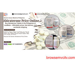 Purchase Abiraterone Tablet Price Online Philippines
