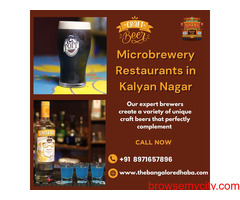 Microbrewery Restaurants in Kalyan Nagar | Group Dining in Kammanahalli