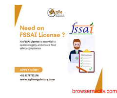 Need an FSSAI License? Apply with Agile Regulatory Today