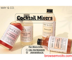 Premium Cocktail Mixers from May & Co. – Elevate your Drinks