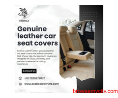 Genuine leather car seat covers | Car seat covers in Bangalore