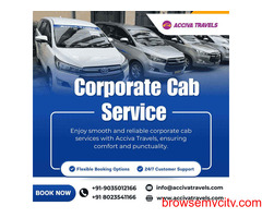 Accivatravels | Corporate Cab Services in Bangalore
