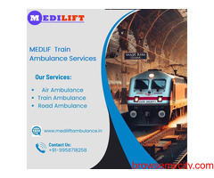 Medilift Train Ambulances in Allahabad Come with Modern Medical Facilities