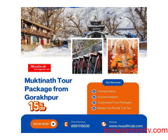 Muktinath Tour Package from Gorakhpur