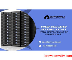 Cheap Dedicated Servers in Italy with Custom Plans of Serverwala