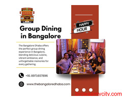 Group Dining in Bangalore | Best Restobar in Kalyan Nagar