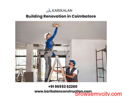Building Renovation in Coimbatore | Professional Renovation Services