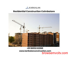 Residential Construction Coimbatore | Residential Building Contractors