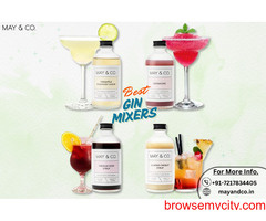 Elevate your celebrations with May & Co.’s Best Gin Mixers