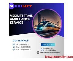 Medilift Train Ambulance in Chennai Guarantee Successful Patient Transfer Mission