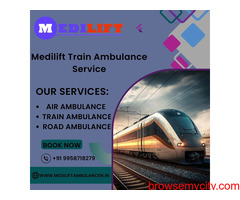 Medilift Train Ambulance in Mumbai provides Accurate Diagnosis during Transfer