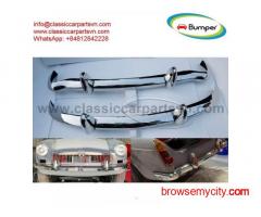 MGB bumpers without rubber on over riders