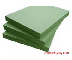 Green plywood