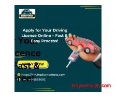 : Apply for Your Driving License Online Fast & Easy Process