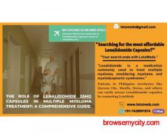 Lenalidomide Capsules Price Online Philippines