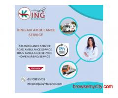 King provides train ambulance to assist you in your transfer in Nagpur