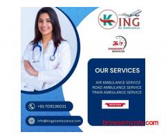 King provides a dedicated medical area inside the train ambulance in Allahabad