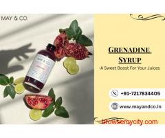Buy Best Grenadine Syrup for Juices Online at May and Co