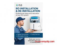 RO Installation & Re-Installation Services by Dravyaro: Hassle-Free Hydration for Every Home