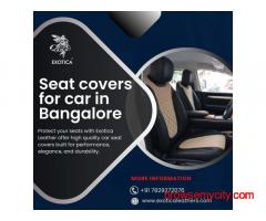 car seat covers in Bangalore | Nappa leather car seat covers in Bangalore