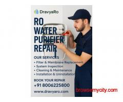 RO Water Purifier Repair Services by Dravyaro – Your Trusted Partner for Clean Water