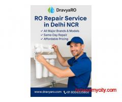 Reliable RO Repair Service in Delhi NCR – Trust Dravyaro for Quality and Efficiency