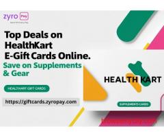 Top Deals on HealthKart E-Gift Cards Online: Save on Supplements & Gear