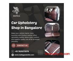 Car Upholstery Services in Bangalore | Car seat covers in Bangalore