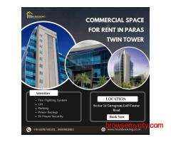Premium Office Space for Rent in Paras Twin Tower, Sector 54, Gurgaon