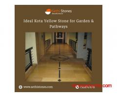 Ideal Kota Yellow Stone for Garden & Pathways