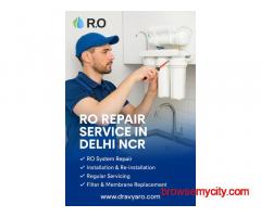Reliable RO Repair Service in Delhi NCR – Dravyaro Ensures Clean & Safe Water
