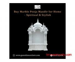 Buy Marble Pooja Mandir for Home – Spiritual & Stylish