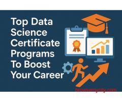 Top Data Science Certificate Programs to Boost Your Career
