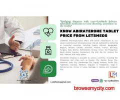 Generic Abiraterone 250 mg Tablet Cost Philippines