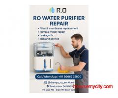 Dravyaro: Trusted RO Water Purifier Repair Services in Delhi NCR