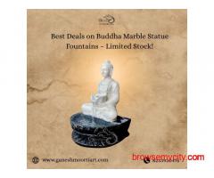 Best Deals on Buddha Marble Statue Fountains – Limited Stock!