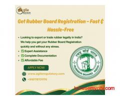 Rubber Board License for Traders, Growers & Exporters