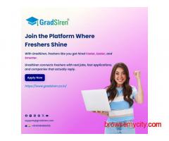 Join The Platform Where Freshers Shine