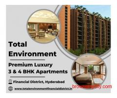 Total Environment Financial District - Luxury 3 & 4 BHK Flats in Hyderabad’s Prime Tech Hub