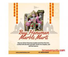 Buy Hanuman Marble Murti