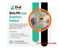Girls PG near Qspiders Hebbal | PG for Girls in Nagawara