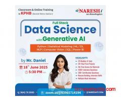 Full Stack Data Science & AI Online Training | Call +91 8179191999