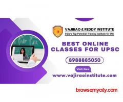 Best Online Classes for UPSC by Vajirao and Reddy Institute