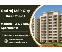 Godrej MSR City Barca Phase 1 - Stylish 2 & 3 BHK Luxury Apartments in Bangalore
