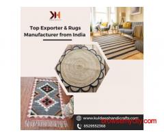 Top Exporter & Rugs Manufacturer from India