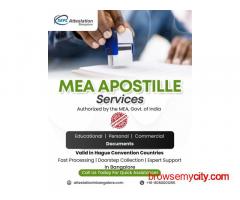 MEA Apostille Services in Bangalore