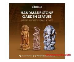 Handmade Stone Garden Statues – Artistic Touch for Lawns & Yards