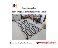 Buy from the Best Rugs Manufacturer in India